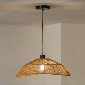 Brilagi - Lustră LED cu cablu CERIA BOHO 1xE27/40W/230V Ø 50 cm, maro