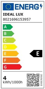 Bec LED E27 4W Sfera TRASPARENTE 4000K 153957