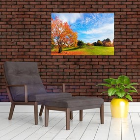 Tablou - Peisaj de toamnă (90x60 cm)