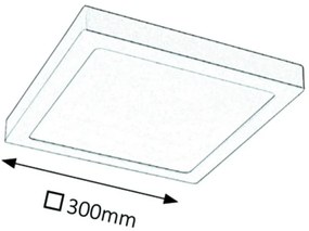 Plafoniera LED stil functional 30cm Lois crom