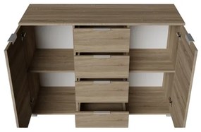 Comodă HOPE, stejar Sonoma