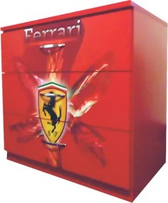 Comoda cu trei sertare Ferrari