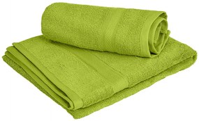 1x prosop de baie CLARYSSE ELEGANCE 70x140 cm + 1x prosop CLARYSSE 60x110 cm 100% bumbac, verde