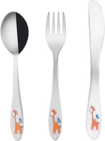 Orion Set de tacâmuri din inox pentru copii GIRAFĂ