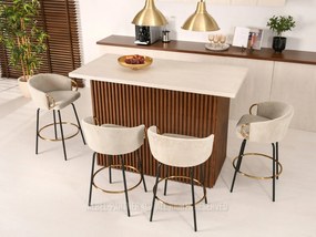 Scaun Carma H (crem + negru). 1110655