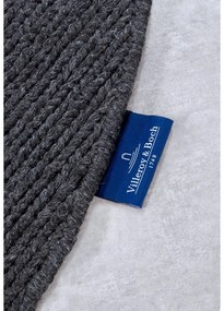 Covor gri închis țesut manual rotund din lână ø 160 cm Francois – Villeroy&amp;Boch