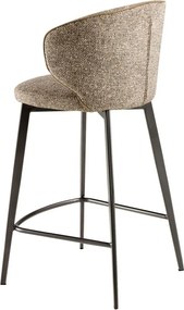 Scaun de bar LUX design italian Brown marbled