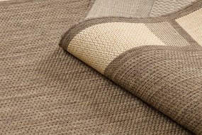 Covor sisal Floorlux 20195 coffee si mais