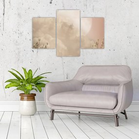 Tablou - Luna plină roz (90x60 cm)