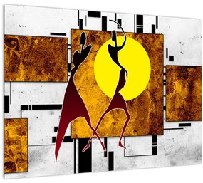 Tablou cu pictură epochală străveche (70x50 cm)