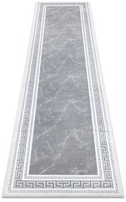 Modern GLOSS covor, traversa 2813 27 stilat, cadru, grecesc gri - SECUNDAR-COTATI PRODUSUL
