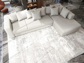 Colțar extensibil dumonde cu ladă de depozitare si sezut confortabil din spuma high-density, Gloria Enjoy Beige II 320x183 cm