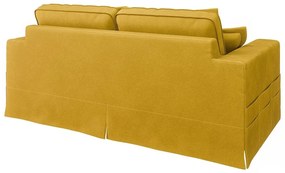 Canapea galbenă 196 cm Nora – Ropez