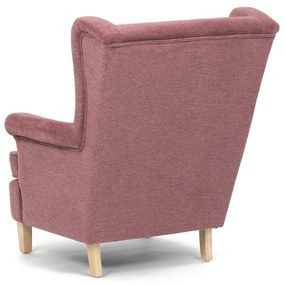 Fotoliu cu spătar înalt PINK2, roz