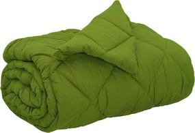 vidaXL Duvet complet pe tot parcursul anului Verde 220 x 240 cm