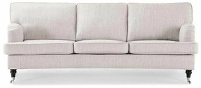 Canapea Bloomington A102Numărul de locuri: 3, 235x100x80cm, 95 kg, Tapiterie, Picioare: Lemn, Role, Metal