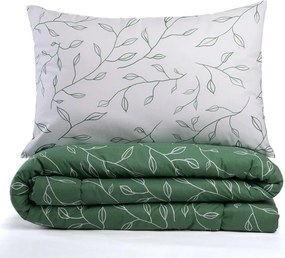 Set de vară pernă şi pilotă FRUNZE VERZI