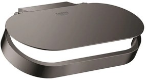 Grohe Selection Suport hartie igienica cu aparatoare, antracit (hard graphite)