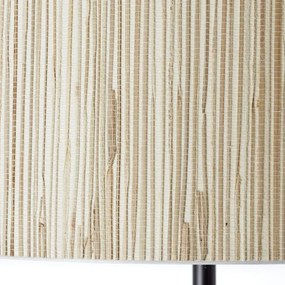 Lampă de podea WIMEA Brilliant 1xE27/52W/230V, neagră/bej