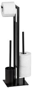 Perie WC WENKO RIVALTA 23708100, 18x70 cm, neagră