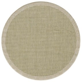 Covor pentru exterior și interior kaki rotund ø 160 cm Giza 1410 – Ayyildiz Carpets