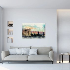 Tablou - Acropole, Atena, Grecia (90x60 cm)