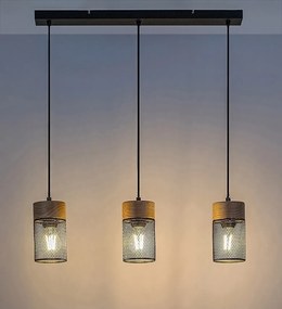 Lustra suspendata stil industrial Callum 3L