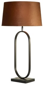 Veioza/Lampa de masa decorativa Modish negru/orange