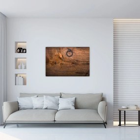 Tablou textura lemnului (90x60 cm)