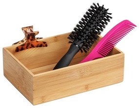 Cutie de depozitare din bambus Wenko Terra, lățime 22 cm