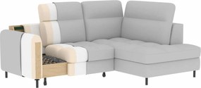 Colțar lemn masiv Bari Personalizabil Extensibil 208x160cm - Sola 18, Colțul în dreapta