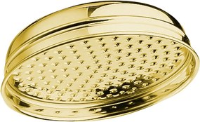 Cap de duș auriu din alamă ø 20 cm Antea – Sapho