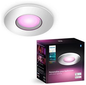 Corp de iluminat LED RGBW dimabil pentru baie Philips XAMENTO 1xGU10/4,2W/230V IP44