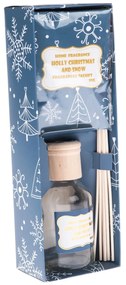 Set cadou difuzor parfumat Crăciun și zăpadă +plic parfumat, 8,4 x 24,6 x 6,2 cm