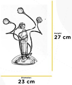 Lampă de masă ONLI TRILLY 1xE14/6W/230V