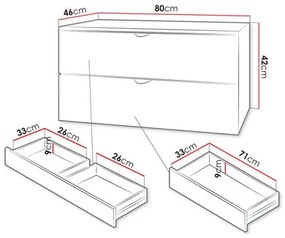 Dulap sub lavoar Bolero 1 (alb). 1121902
