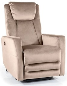 Scaun extensibil Adonis Velvet, bej