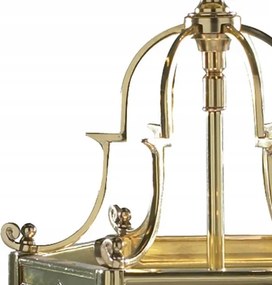 Där Lighting MOO0340 - Candelabru pe lanț MOORGATE 3xE14/60W/230V, alamă