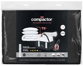 Cutie depozitare cu vacuum Compactor Black Edition, capacitate 210 l, negru