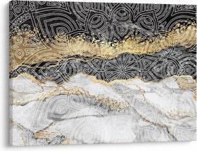 Tablou - Mandala în marmură (70x50 cm)