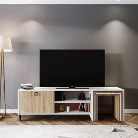 Masă TV/Dulap Zirion (Alb). 1072428
