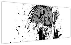 Tablou - Spectacol de modă (120x50 cm)