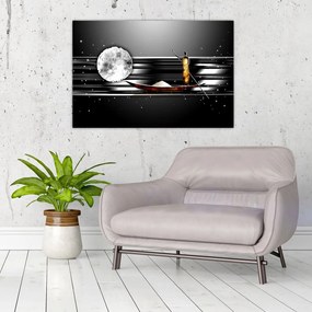 Tablou cu pictură epochală străveche (90x60 cm)