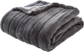 Cuvertura de pat 180 x 230 cm, textura blanita, Atmosphera