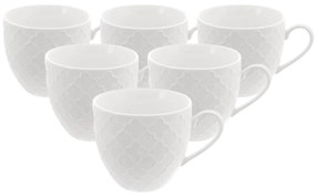 Cană din porțelan Orion WHITELINE 0,25 l, 6 buc.