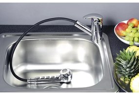 Aqualine - Baterie pentru chiuvetă KASIOPEA 20 cm, crom lucios