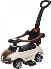 Masinuta copii si bebe NOVOKIDS™ Classico Rider 2 in 1 , Cu melodii si sunete, Maner de impins pentru parinti detasabil, Functie trotineta fara
