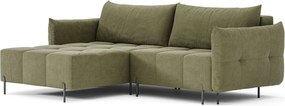 Canapea lemn masiv extensibilă Kliff 250×187 cm