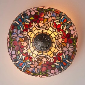 Endon 70709 - Plafonieră Tiffany SULLIVAN 2xE27/60W/230V Ø 40 cm
