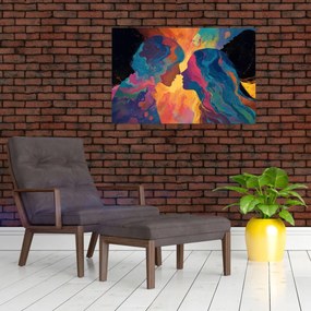 Tablou - Dragoste cosmică (90x60 cm)